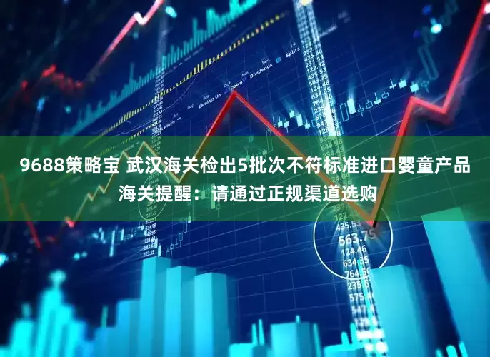 9688策略宝 武汉海关检出5批次不符标准进口婴童产品 海关提醒：请通过正规渠道选购
